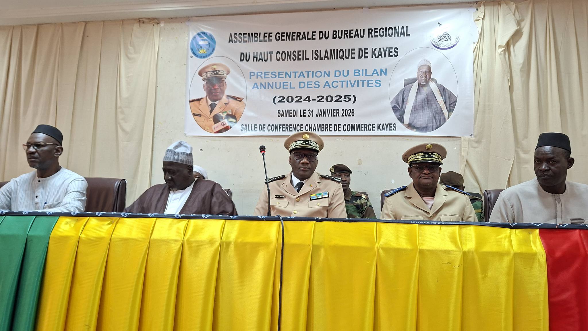 KAYES||LE 31 JANVIER 2026|| ASSEMBLÉE GÉNÉRALE DU BUREAU RÉGIONAL DU HAUT CONSEIL ISLAMIQUE DE KAYES
